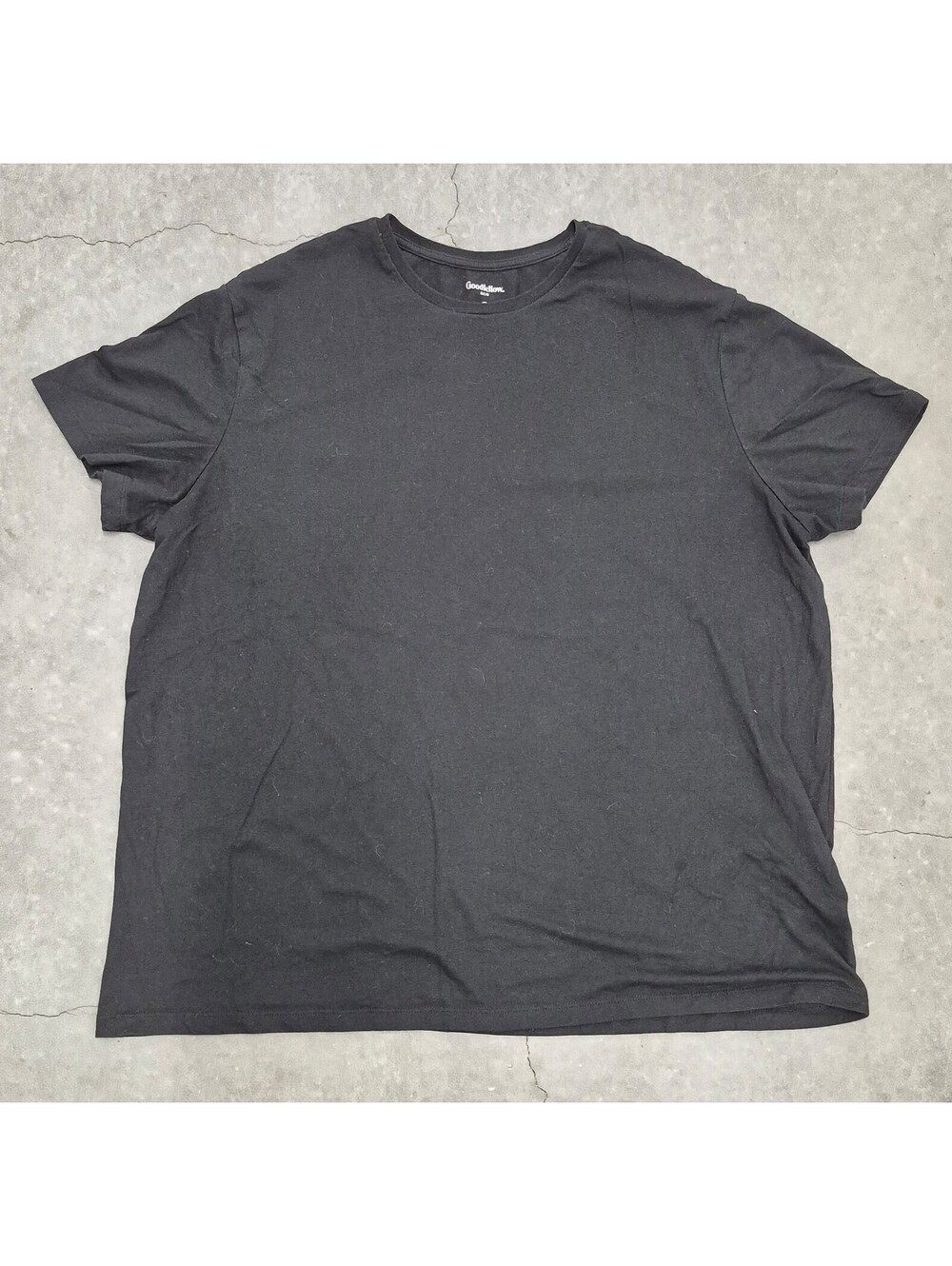 Goodfellow Plain Black T Shirt